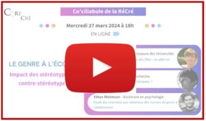 Replay stereotype et contre stereotype co'ciliabule